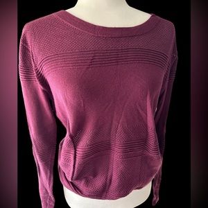 Market & Spruce burgundy sweater, like new